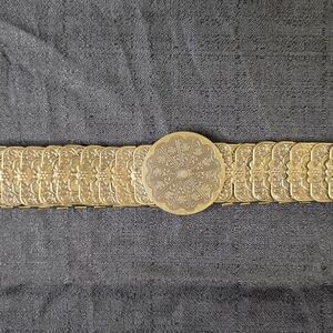 Ornate Gold Women's Belt